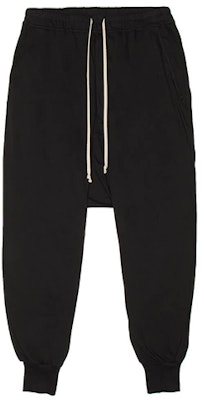 Rick Owens DRKSHDW Celana Sweatpants Hitam Klasik Pria DU20F1394RN-09 Order Rick Owens DRKSHDW Celana Sweatpants Hitam Klasik Pria DU20F1394RN-09