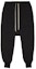 Order Rick Owens DRKSHDW Celana Sweatpants Hitam Klasik Pria DU20F1394RN-09
