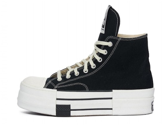 リック DRKSHDW コンバース チャックテイラー 黒 ハイカット 厚底 DC02CX954 Buy リック DRKSHDW コンバース チャックテイラー 黒 ハイカット 厚底 DC02CX954