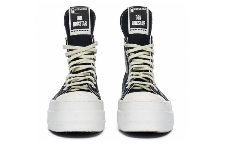 Order Rick Owens DRKSHDW Converse x Chuck Taylor ''Platforme Noir Montante'' DC02CX954