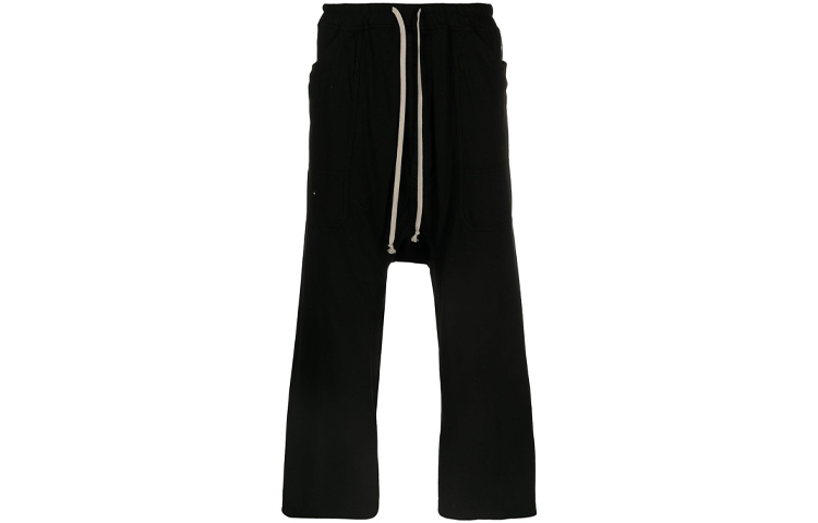 Order Rick Owens DRKSHDW Celana Sweatpants Jersey Katun DU21S2375RN-09
