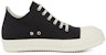 Rick Owens DRKSHDW Cotton Nylon Low 'Black Milk' Hitam Putih DU01B7802-MU-911