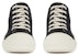Rick Owens DRKSHDW Cotton Nylon Low 'Black Milk' Hitam Putih DU01B7802-MU-911