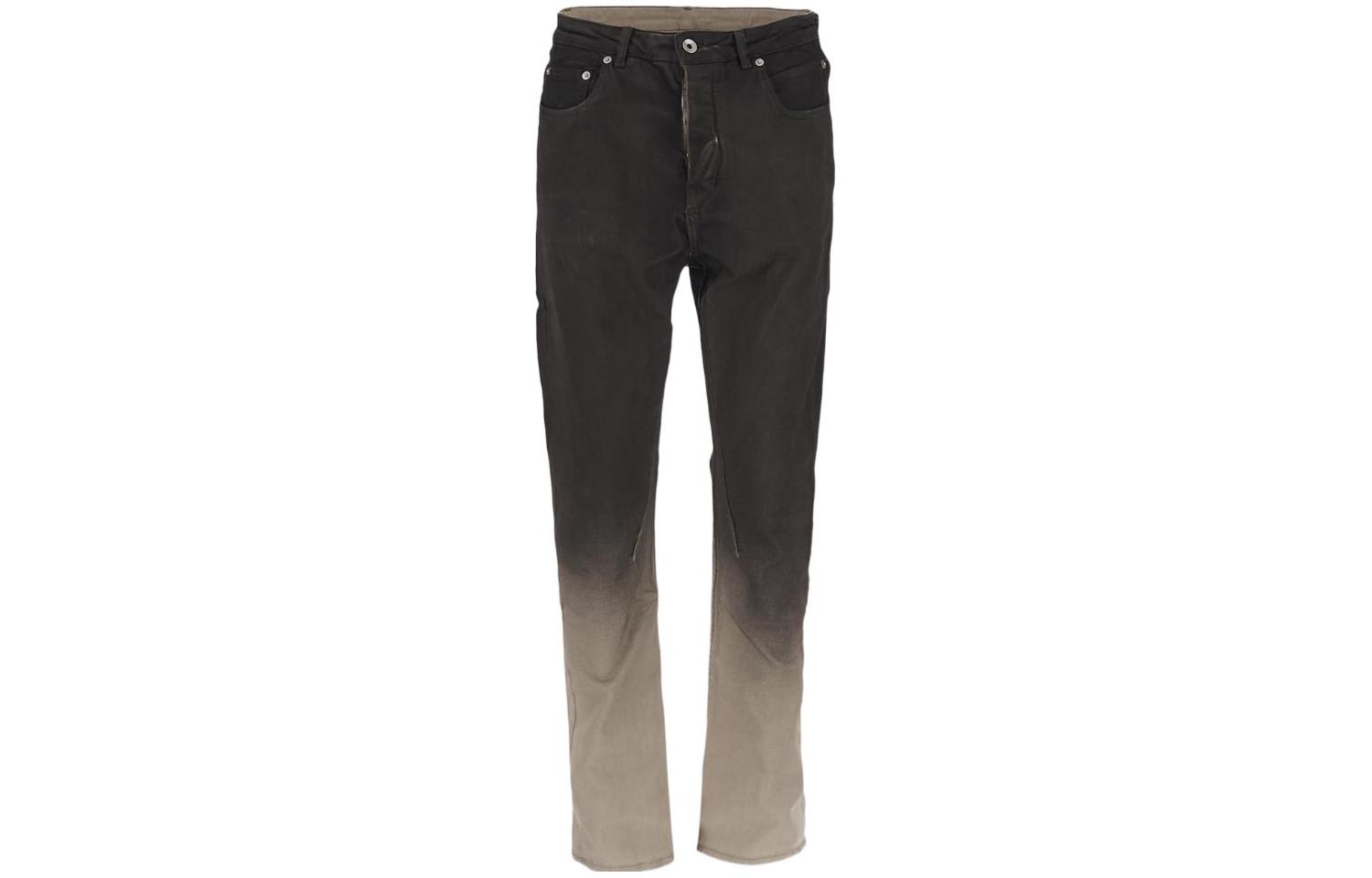 Rick Owens DRKSHDW Dirty Fit High-Waist Flared Jeans Unisex Black Denim. DU02C5366SBEDE19D