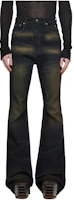 Order Rick Owens DRKSHDW 男士高腰隱藏拉鍊牛仔褲 黑色洗舊款 Du02c5365sdm84