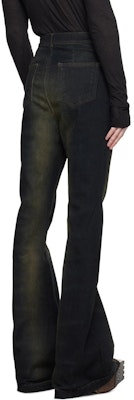 Rick Owens DRKSHDW 男士高腰隱藏拉鍊牛仔褲 黑色洗舊款 Du02c5365sdm84 Purchase Rick Owens DRKSHDW 男士高腰隱藏拉鍊牛仔褲 黑色洗舊款 Du02c5365sdm84