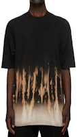 Order Rick Owens DRKSHDW 漸層圖案黑色圓領T恤 FW24 DU02D2274RNSUN-0983