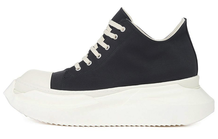 Rick Owens DRKSHDW Fogachine Cotton Nylon Abstract Low 'Black Milk' DU01B7842-MU-911