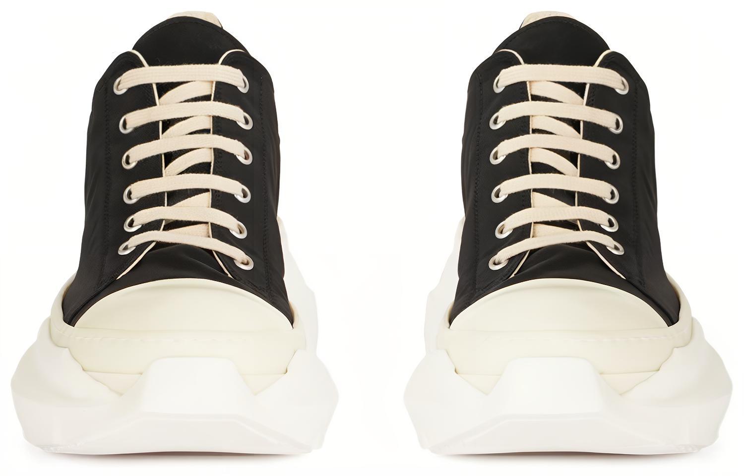 Rick Owens DRKSHDW Fogachine Cotton Nylon Abstract Low 'Black Milk' 圖 3