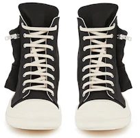 Shop Rick Owens DRKSHDW Fogachine Cargo Tinggi Kapas Nilon 'Black Milk' DU01B7801-MU-911