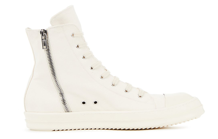 Order Rick Owens DRKSHDW Fogachine Baumwolle Nylon High ''Natural'' Sneakers DU01B7800-MU-2111