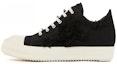 Buy Rick Owens DRKSHDW 黑色牛奶破洞弹力低帮牛仔裤 DU01B7802-SBSLH-911