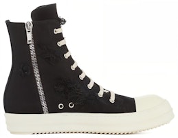 Rick Owens DRKSHDW Fogachine Slashed Stretch Denim High 'Susu Hitam' DU01B7800-SBSLH-911 Order Rick Owens DRKSHDW Fogachine Slashed Stretch Denim High 'Susu Hitam' DU01B7800-SBSLH-911