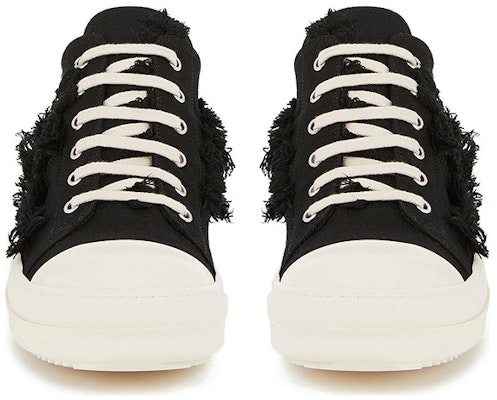 Rick Owens DRKSHDW Fogachine Slashed Stretch Denim Rendah 'Black Milk' DU01B7802-SBSLH-911 Lookbook Rick Owens DRKSHDW Fogachine Slashed Stretch Denim Rendah 'Black Milk' DU01B7802-SBSLH-911