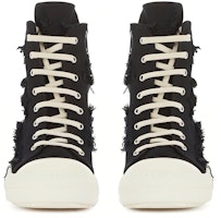 Rick Owens DRKSHDW Fogachine Slashed Stretch Denim High 'Susu Hitam' DU01B7800-SBSLH-911 Lookbook Rick Owens DRKSHDW Fogachine Slashed Stretch Denim High 'Susu Hitam' DU01B7800-SBSLH-911
