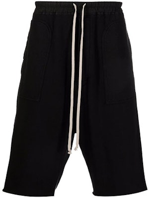 Rick Owens DRKSHDW FW21 Celana Pendek Santai Hitam Drop Crotch. DU02A3368F-09 Order Rick Owens DRKSHDW FW21 Celana Pendek Santai Hitam Drop Crotch. DU02A3368F-09