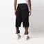 Shop Rick Owens DRKSHDW FW21 Celana Pendek Santai Hitam Drop Crotch. DU02A3368F-09