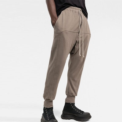 Rick Owens DRKSHDW FW21 Celana Casual Coklat Solid Drawstring DU02A3395RIG-34 Purchase Rick Owens DRKSHDW FW21 Celana Casual Coklat Solid Drawstring DU02A3395RIG-34