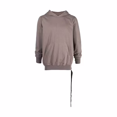 Rick Owens DRKSHDW FW21 Brown Solid Pocket Hoodie . DU02A3289RIG-34