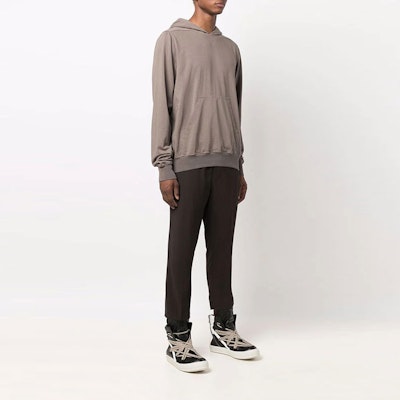 Rick Owens DRKSHDW FW21 Hoodie Coklat Kantong Solid. DU02A3289RIG-34 Purchase Rick Owens DRKSHDW FW21 Hoodie Coklat Kantong Solid. DU02A3289RIG-34