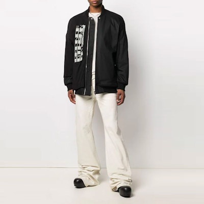 Rick Owens DRKSHDW FW21 黑色宽松飞行夹克 DU02A3977TWRNP3-0961 Lookbook Rick Owens DRKSHDW FW21 黑色宽松飞行夹克 DU02A3977TWRNP3-0961