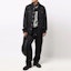 Lookbook Rick Owens DRKSHDW FW21 单排扣黑色衬衫夹克. DU02A3755TW-09