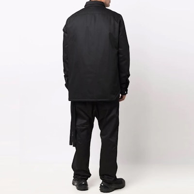 Rick Owens DRKSHDW FW21 单排扣黑色衬衫夹克. DU02A3755TW-09 Purchase Rick Owens DRKSHDW FW21 单排扣黑色衬衫夹克. DU02A3755TW-09