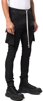 Rick Owens DRKSHDW FW21 Slim Fit Black Workwear Jeans . DU02A3386SBB-09 Purchase Rick Owens DRKSHDW FW21 Slim Fit Black Workwear Jeans . DU02A3386SBB-09