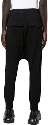 Rick Owens DRKSHDW FW22 Celana Casual Slim Fit Hitam Model Drop-Crotch. DU02B4395RIG-09 Shop Rick Owens DRKSHDW FW22 Celana Casual Slim Fit Hitam Model Drop-Crotch. DU02B4395RIG-09