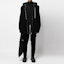 Shop Rick Owens DRKSHDW FW22 黑色纯色拉链连帽夹克外套 DU02B4790VS-09