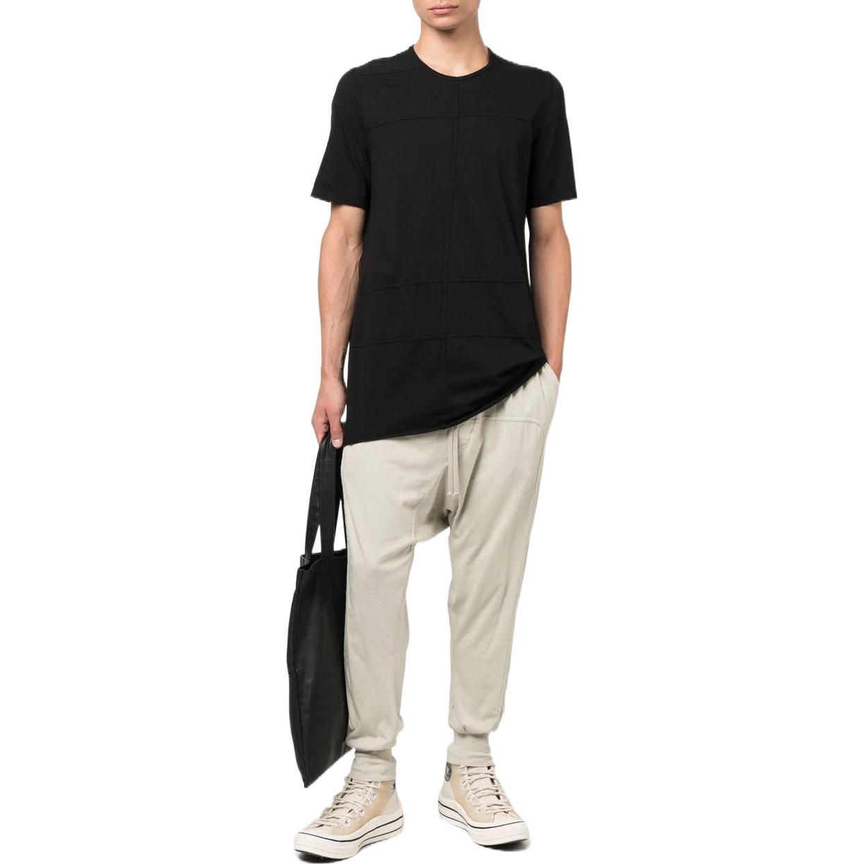 Lookbook Rick Owens DRKSHDW FW22 Celana Kasual Beige Drop Crotch Slim Fit. DU02B4395-RN