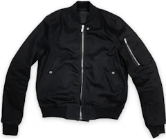 Rick Owens DRKSHDW FW22 Black Solid Color Baseball Collar Jacket DL02B1793HBLKJP-09 Rick Owens DRKSHDW FW22 Black Solid Color Baseball Collar Jacket DL02B1793HBLKJP-09
