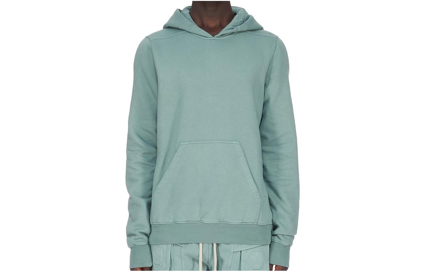 Rick Owens DRKSHDW FW22 Heavyweight Hoodie Sky Blue DU02B4289_F_56_01