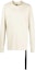 Buy Rick Owens DRKSHDW FW22 Ivory Crewneck Pullover Lengan Panjang Pria. DU02B4260RN-08