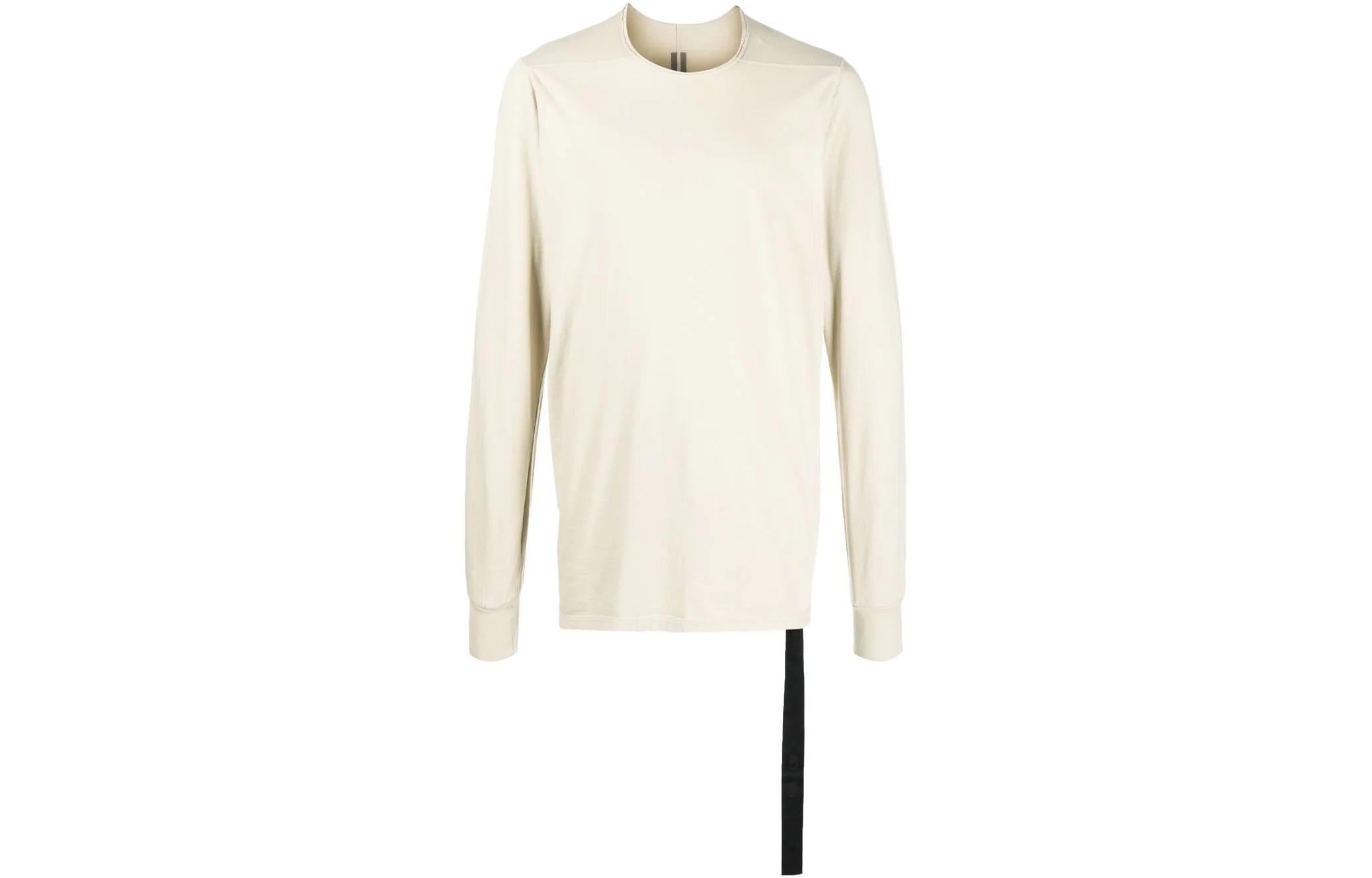 Order Rick Owens DRKSHDW FW22 Ivory Crewneck Pullover Lengan Panjang Pria. DU02B4260RN-08