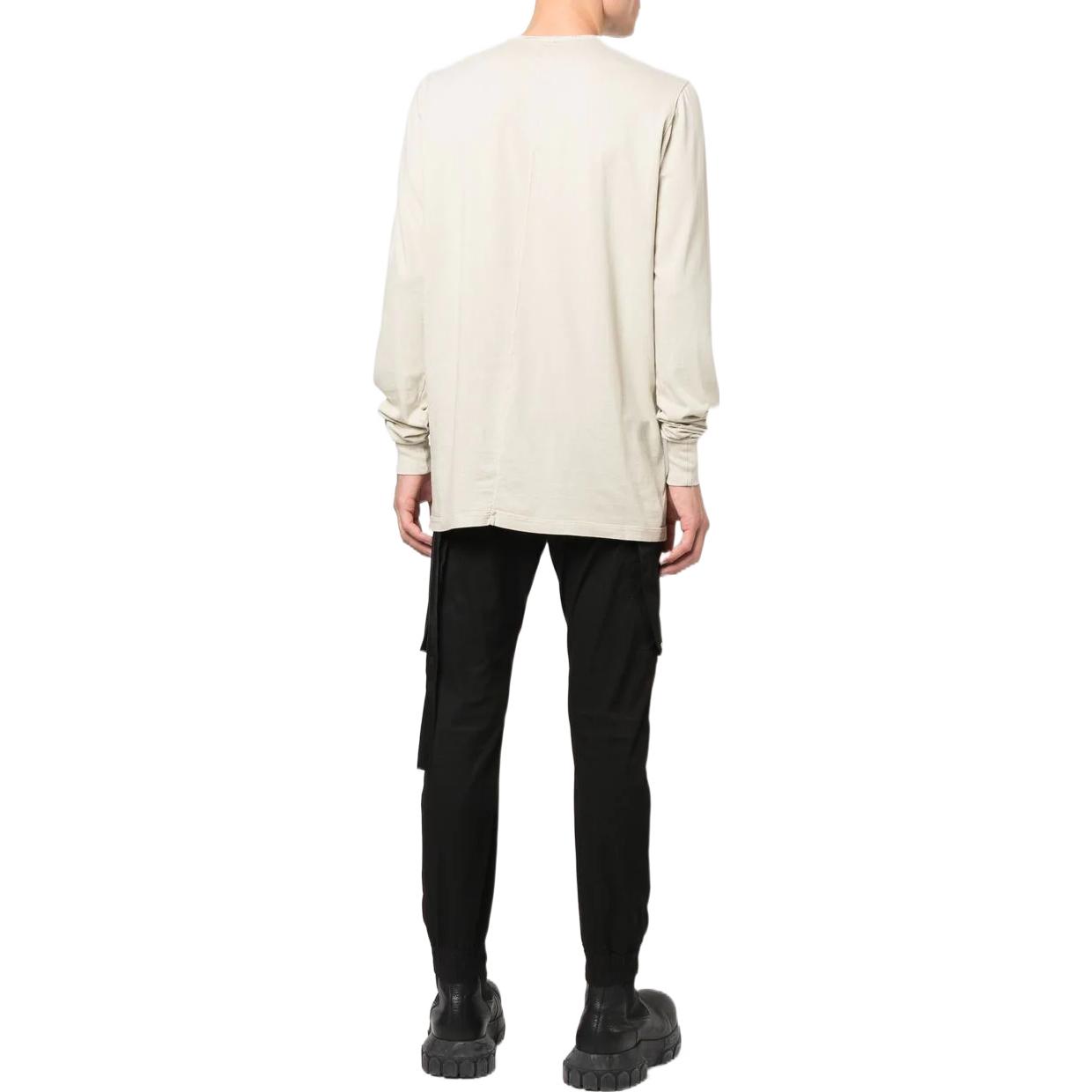 Shop Rick Owens DRKSHDW FW22 Ivory Crewneck Pullover Lengan Panjang Pria. DU02B4260RN-08