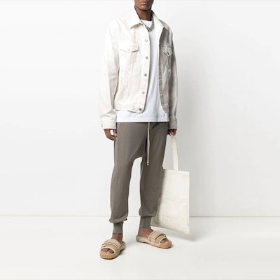 瑞克欧文斯DRKSHDW FW22宽松版标志抽绳裤棕色 DU21S2395RN-34 Lookbook 瑞克欧文斯DRKSHDW FW22宽松版标志抽绳裤棕色 DU21S2395RN-34