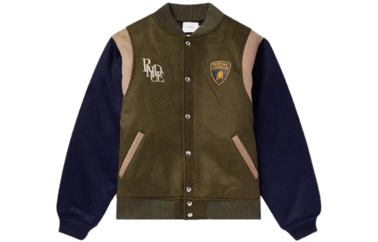 Rick Owens DRKSHDW FW23 Green Patch Logo Single-Breasted Casual Jacket Men RHFW23JA665040-57