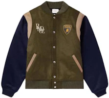 Rick Owens DRKSHDW FW23 Green Patch Logo Single-Breasted Casual Jacket Men RHFW23JA665040-57 Rick Owens DRKSHDW FW23 Green Patch Logo Single-Breasted Casual Jacket Men RHFW23JA665040-57