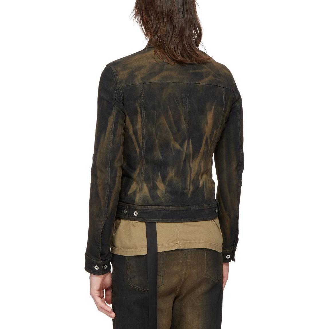 Details for 里克欧文斯DRKSHDW FW23 Luxor卡车夹克 泥洗弹力牛仔 男士多色 DU02C5751SDM-84