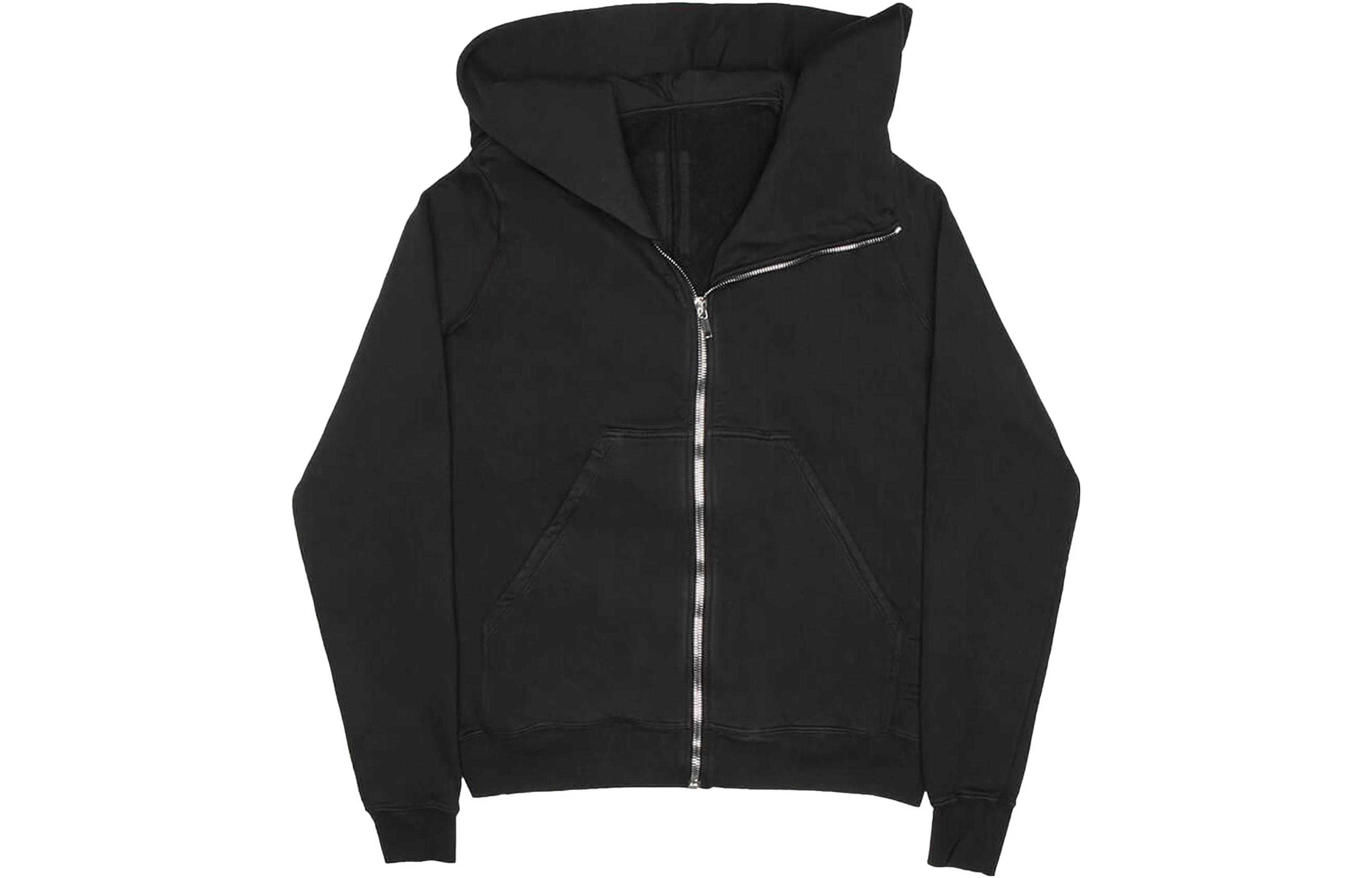 Rick Owens DRKSHDW FW23 Oversized Pocket Hoodie Jacket Unisex Black DU02C5288F