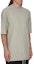 Details for Rick Owens DRKSHDW FW24 Camiseta Cuello Redondo Holgada en Color Perla. DU02D2274RN-08