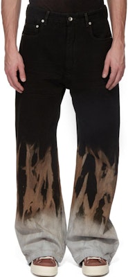 Rick Owens DRKSHDW FW24松紧中腰黑色铆钉牛仔裤男装 DU02D2351BSUN-0983 Order Rick Owens DRKSHDW FW24松紧中腰黑色铆钉牛仔裤男装 DU02D2351BSUN-0983