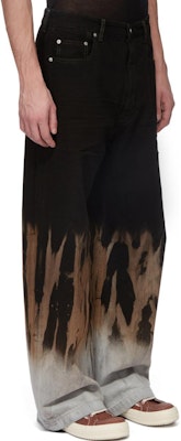 Rick Owens DRKSHDW FW24松紧中腰黑色铆钉牛仔裤男装 DU02D2351BSUN-0983 Purchase Rick Owens DRKSHDW FW24松紧中腰黑色铆钉牛仔裤男装 DU02D2351BSUN-0983