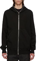 Rick Owens DRKSHDW FW24 Oversized Zip-Up Hoodie Mens Black DU02D2283F-09 Rick Owens DRKSHDW FW24 Oversized Zip-Up Hoodie Mens Black DU02D2283F-09