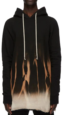 Rick Owens DRKSHDW FW24 Pullover Graphic Hoodie Black Long Sleeve DU02D2285FSUN-0983 Buy Rick Owens DRKSHDW FW24 Pullover Graphic Hoodie Black Long Sleeve DU02D2285FSUN-0983