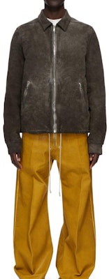 Rick Owens DRKSHDW FW24 男士深灰色软拉链口袋棉夹克 DU02D2783MO-34 Shop Rick Owens DRKSHDW FW24 男士深灰色软拉链口袋棉夹克 DU02D2783MO-34