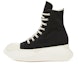 Buy Rick Owens DRKSHDW Gethsemane Abstract High 'Black Milk' Hitam DU02A3840-FC-9111
