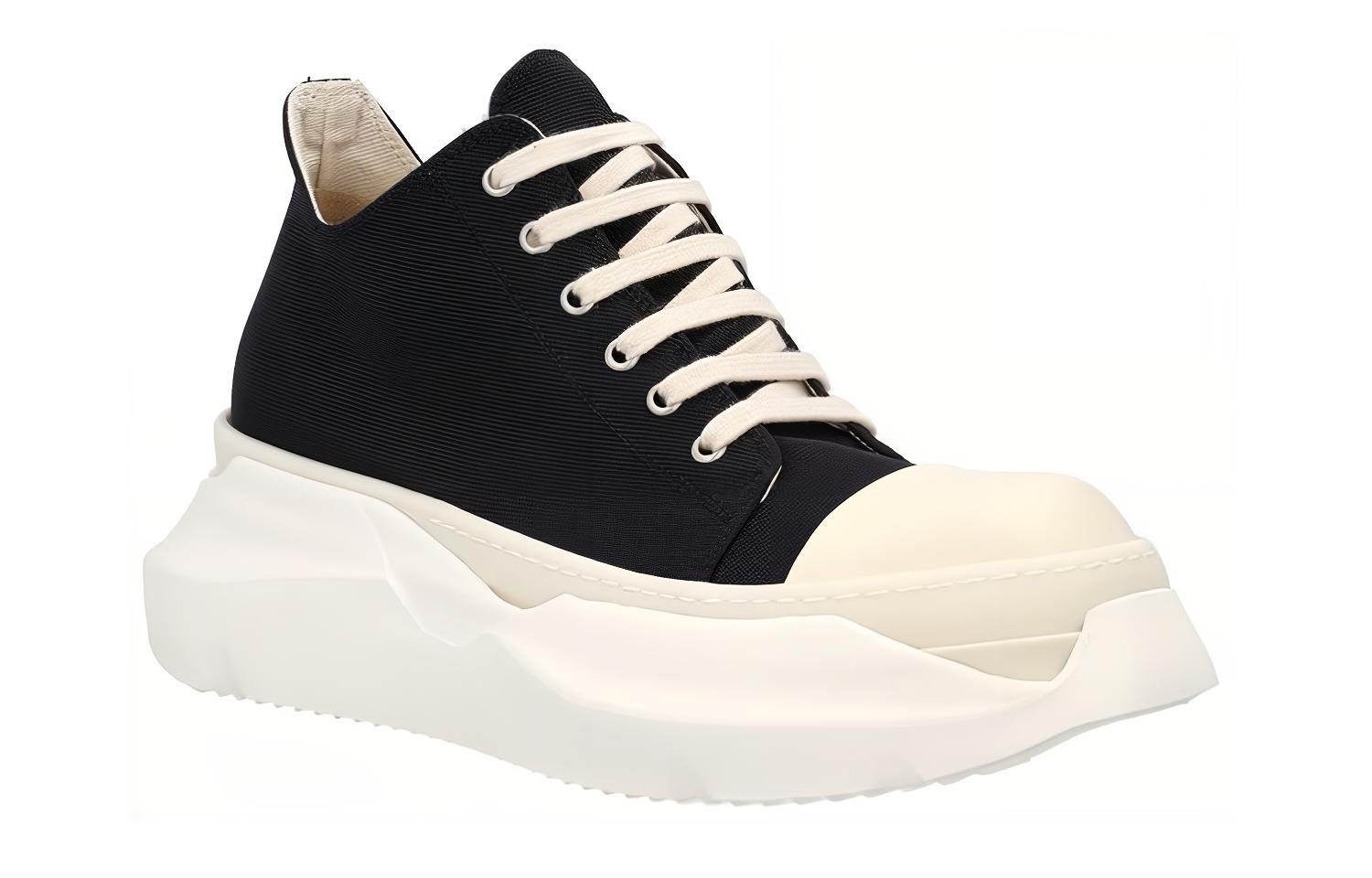 Order 瑞克欧文斯 客西马尼 抽象低帮休闲板鞋 黑色