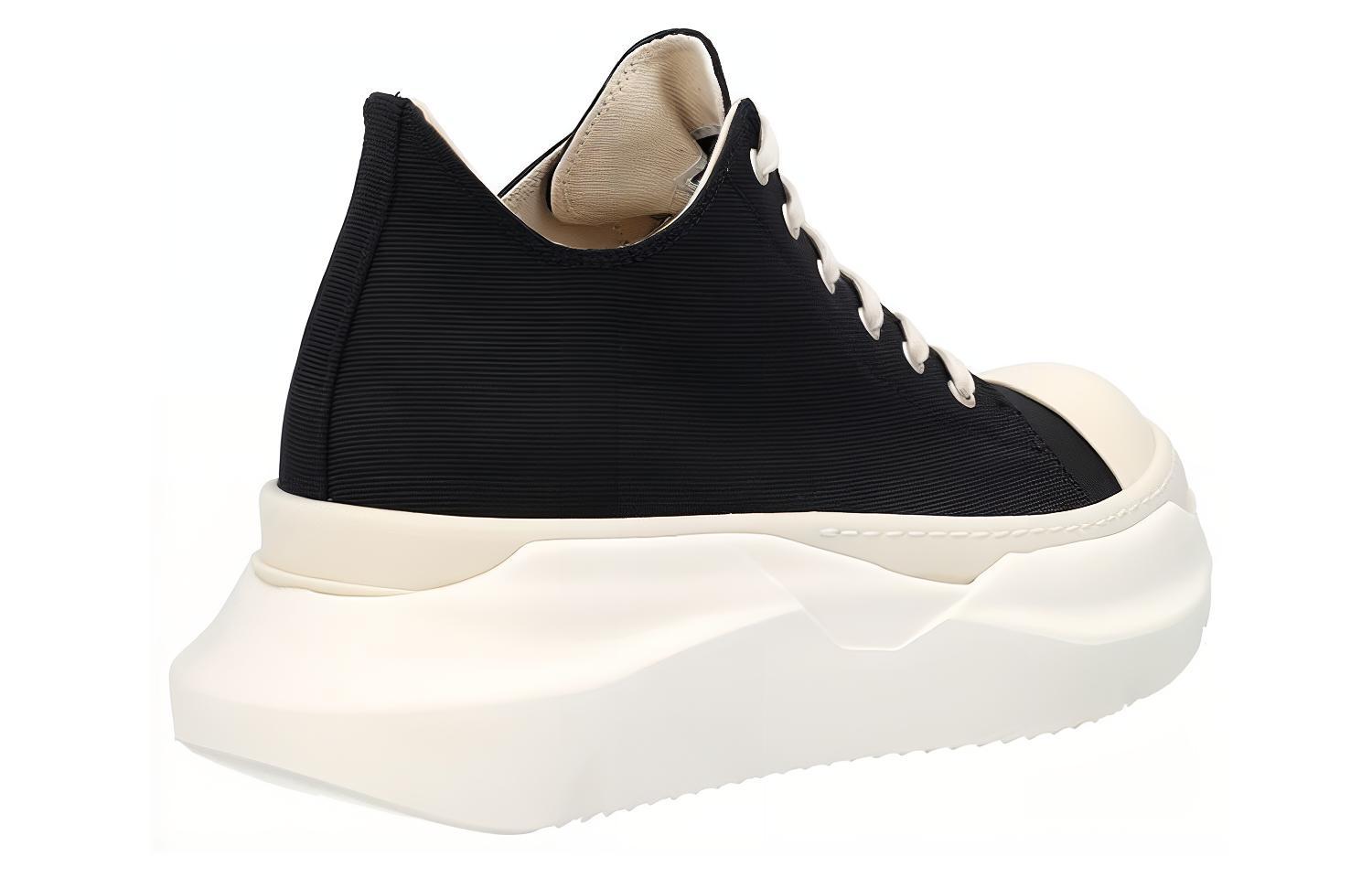 Shop 瑞克欧文斯 客西马尼 抽象低帮休闲板鞋 黑色